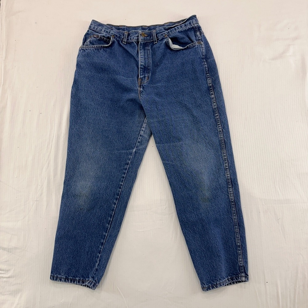 Chic Jeans Vintage 90s Mom‎ Womens 10 WP Blue Cotton Tapered High Rise USA Made